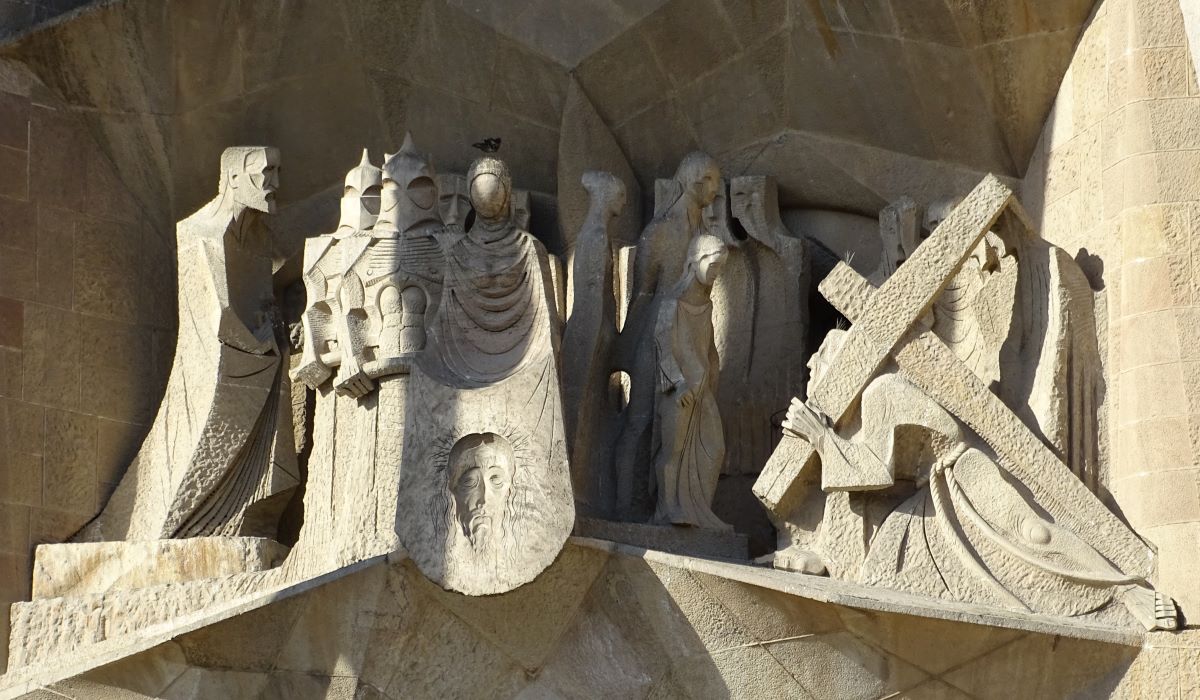 The Passion Facade of the Sagrada Familia