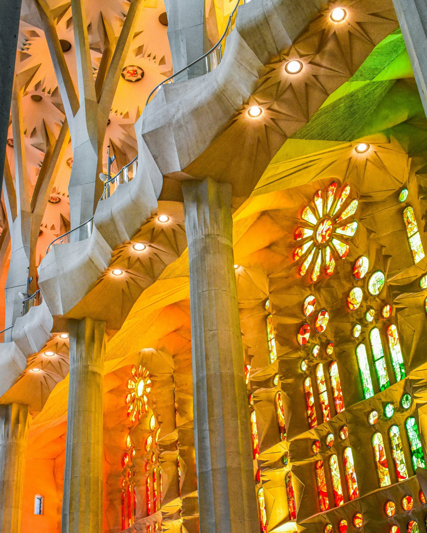 Moment from the Sagrada Familia