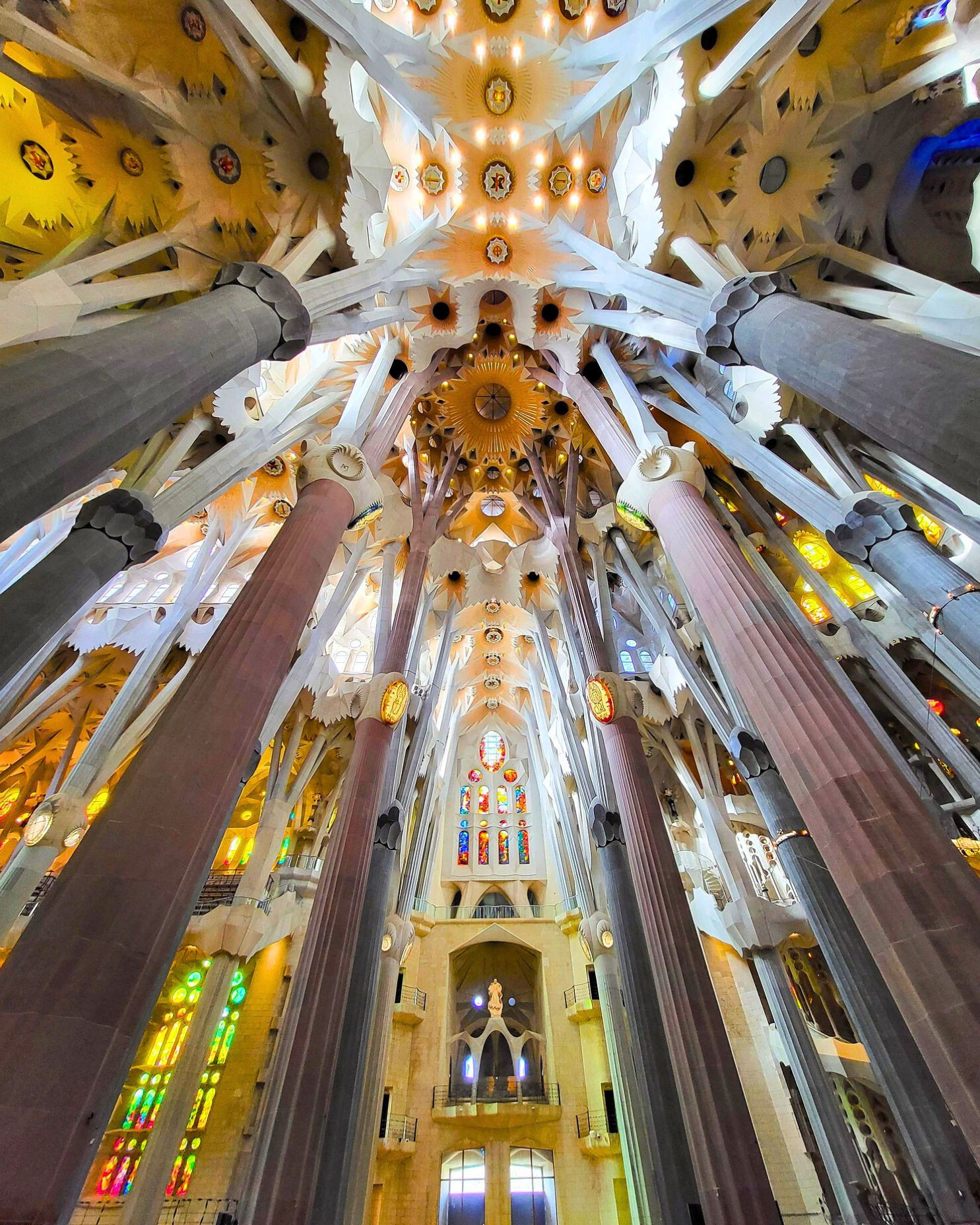 Moment from the Sagrada Familia